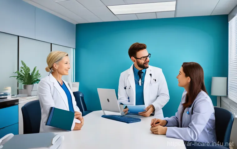 건강관리사 실무에서 유용한 팁 - Here are three detailed image generation prompts in English: